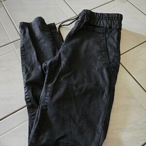 Bevy Flog Shely Jogger Pants Black Grid 24
